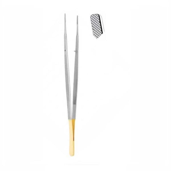 Gewebezange TC, Gerald, anatomisch, 180 mm