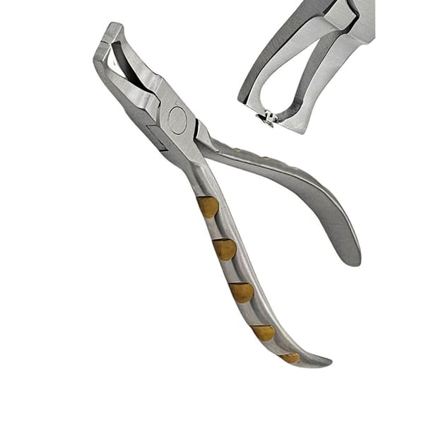 Bracket-Entfernerzange mit gebogener Spitze