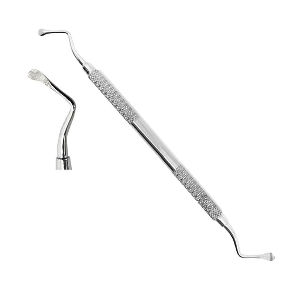Curettes à os Lucas, 4 mm non dentelées