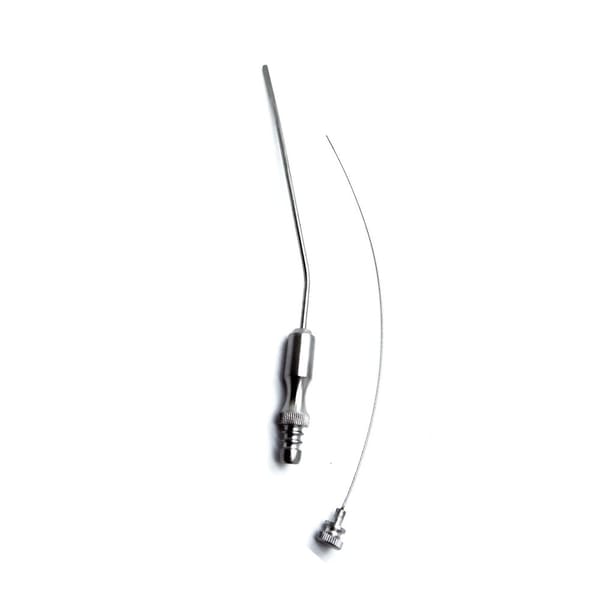 Chirurgisches HNO-Dental-Frazier-Aspirator-Absaugrohr für endodontische chirurgische Knochenreinigung, Edelstahl, CE-zertifiziert