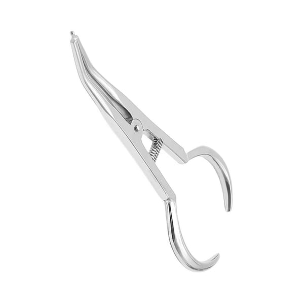 Kieferorthopädische Separatorzange, elastischer Separatorsetzer