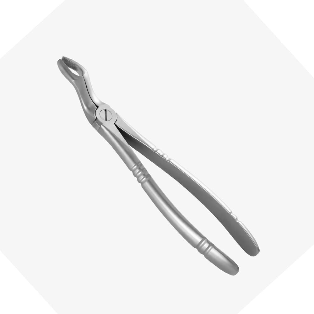 Forceps d'extraction à profil antidérapant pour dents de sagesse maxillaires des deux côtés – Precision Dental, Extraction Forceps