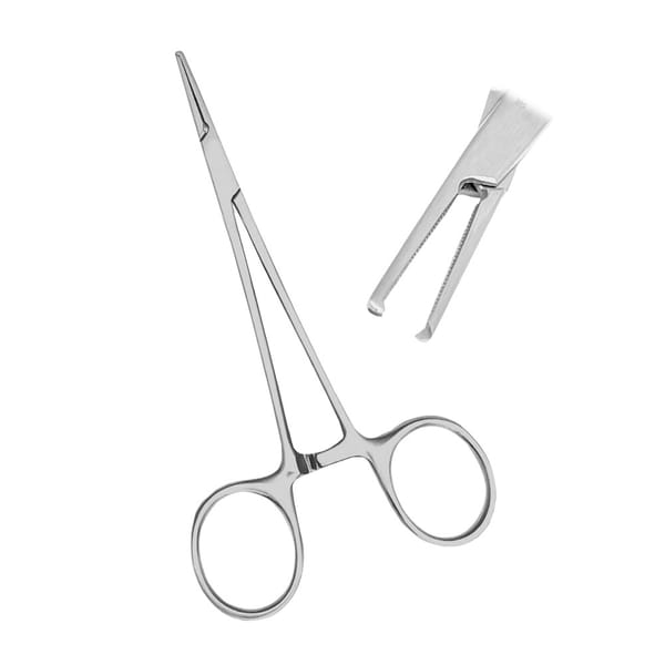 Halstead Mosquito Zange 1×2 12,5 cm gerade