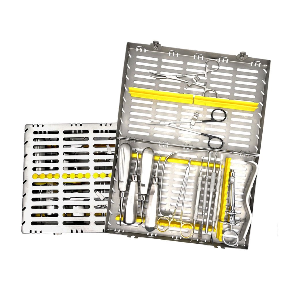 Kit d'extraction de 3e molaire – Set d'instruments chirurgicaux premium pour l'avulsion des dents de sagesse – Precision Dental, Extraction Forceps