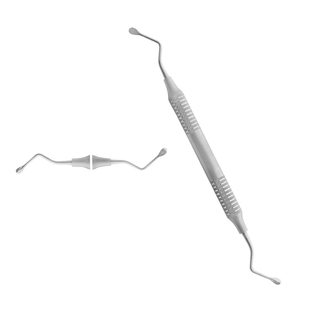 Lucas Knochenlöffel 4 mm mikrogezahnt – Precision Dental, Knochenzangen & Meißel