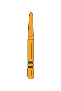253.SA – GCP™ Gold-Plated Curettage – Premier Dental, Diamantbohrer