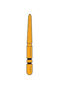 252.SB S ShortCut™ Gold-Plated Curettage – Premier Dental, Diamonds