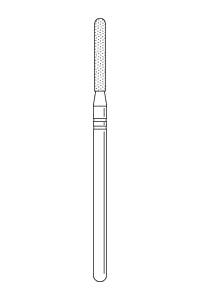 X590.12 – Parallel Cylinder Round-End – Premier Dental, Diamond Burs