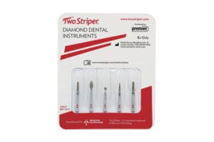 Two Striper Ultra-Premium Diamond Burs
