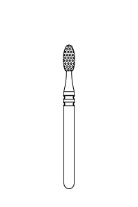 Two Striper® EURO 379-018 – Egg – Premier Dental, Diamond Burs
