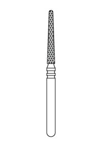 850-014 – Round-End Taper – Premier Dental, Diamonds