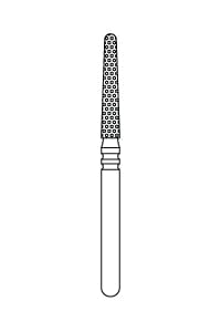 856L-016 – Round-End Taper – Premier Dental, Diamanten