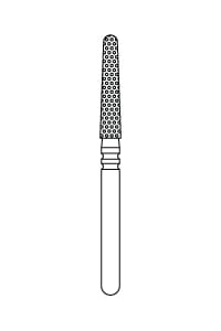 856L-018 – Round-End Taper – Premier Dental, Diamanten