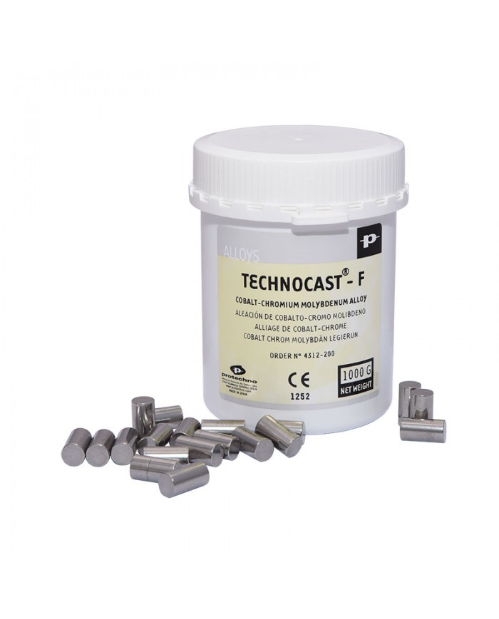 TECHNOCAST®-F – Zyrkon Medical, S.L., Alloys & Alloy Accessories