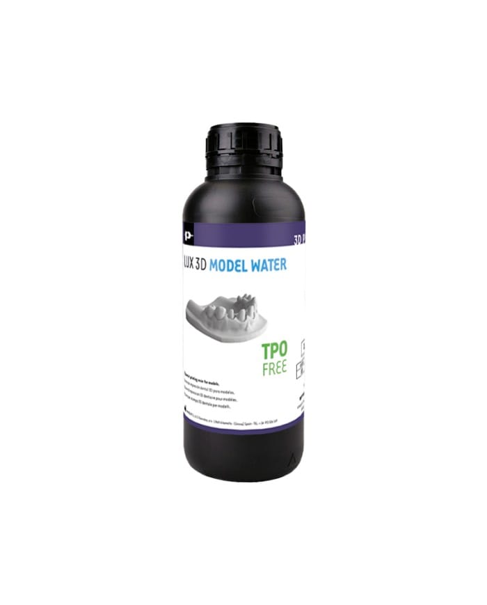 Resina LUX 3D MODEL WATER - TPO FREE – Zyrkon Medical, S.L., Printing Resins