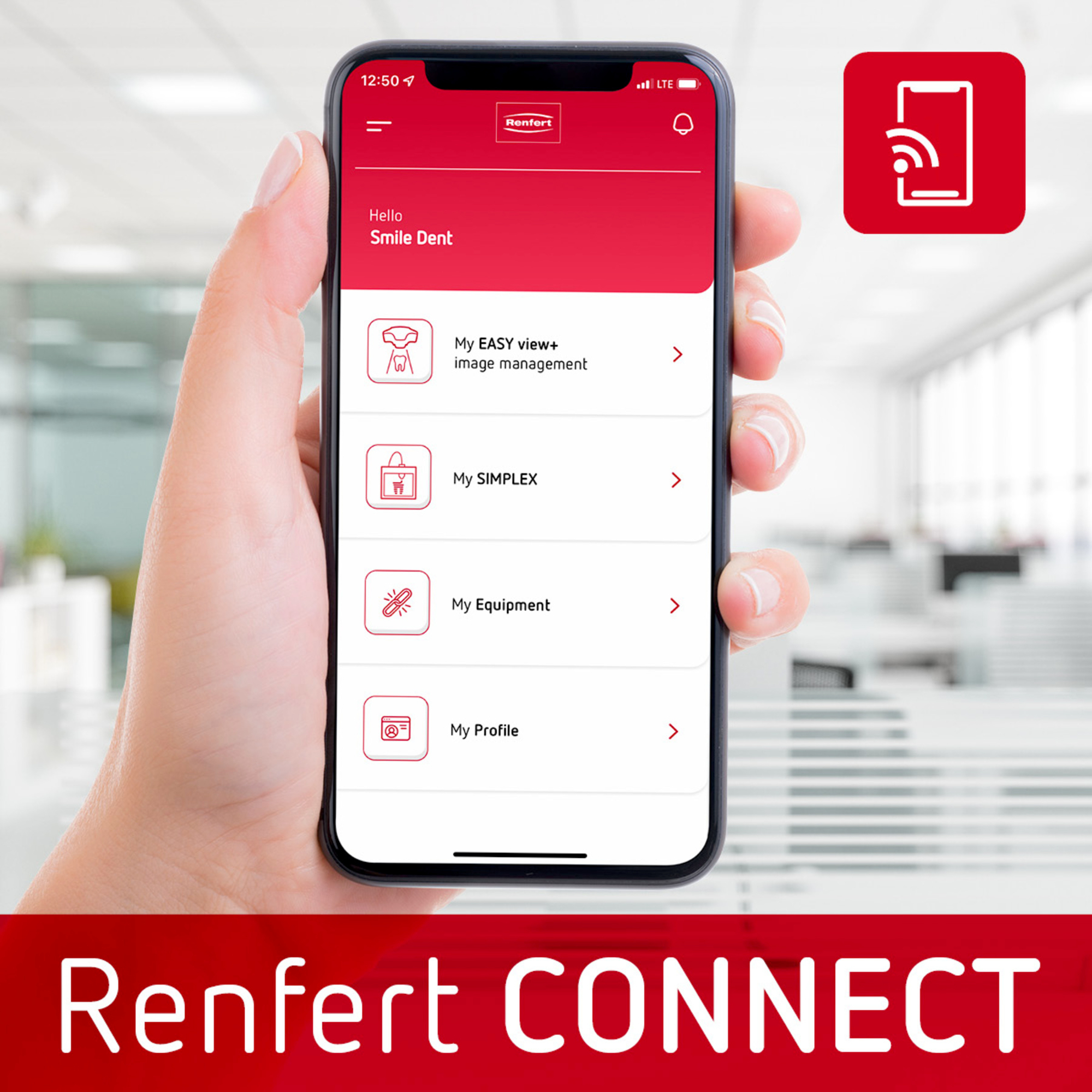 Renfert CONNECT app