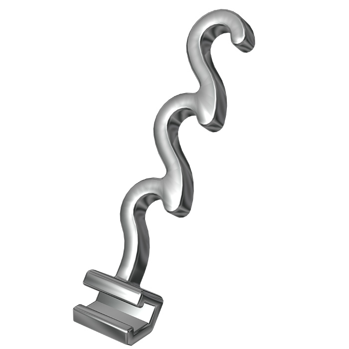 Crimpable Hook Long Spiral（Left）
