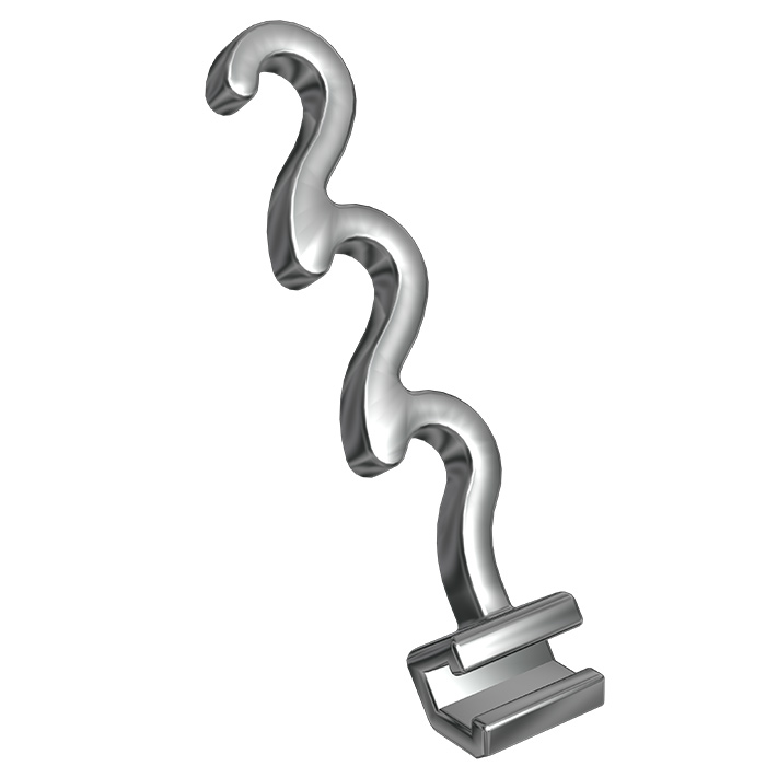 Crimpable Hook Long Spiral（Right）
