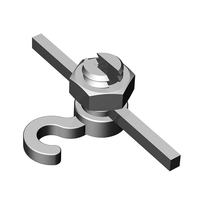 Activity Stop with Curved Hook