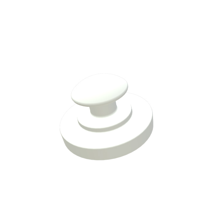 Lingual Button Ceramic