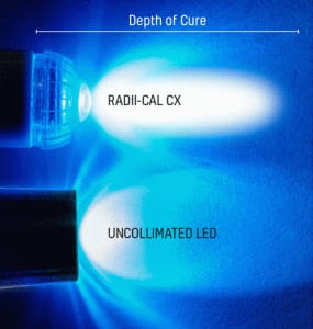 Radii-Cal CX - Lampe à polymériser LED collimatée