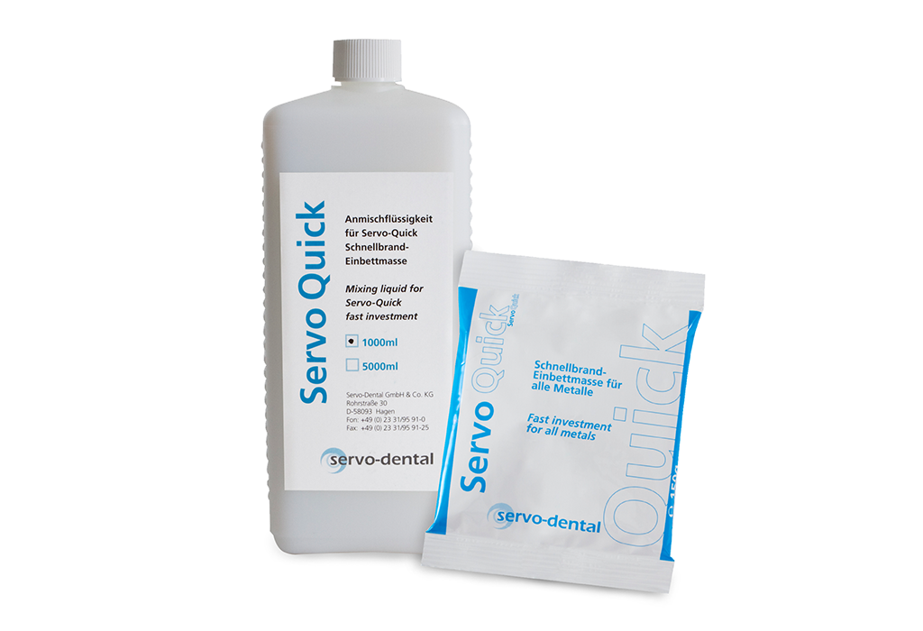 Servo Quick – Servo-Dental, Gypsum & Stone Products