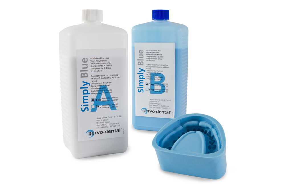 Simply Blue – Servo-Dental, Duplicating Materials