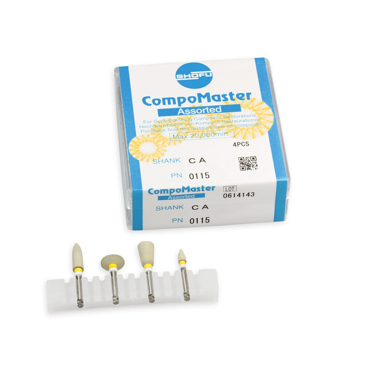CompoMaster · CompoMaster Coarse – Shofu Dental, Polierer