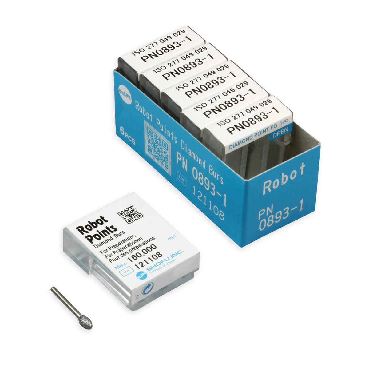 Robot Points FG – Shofu Dental, Diamanten