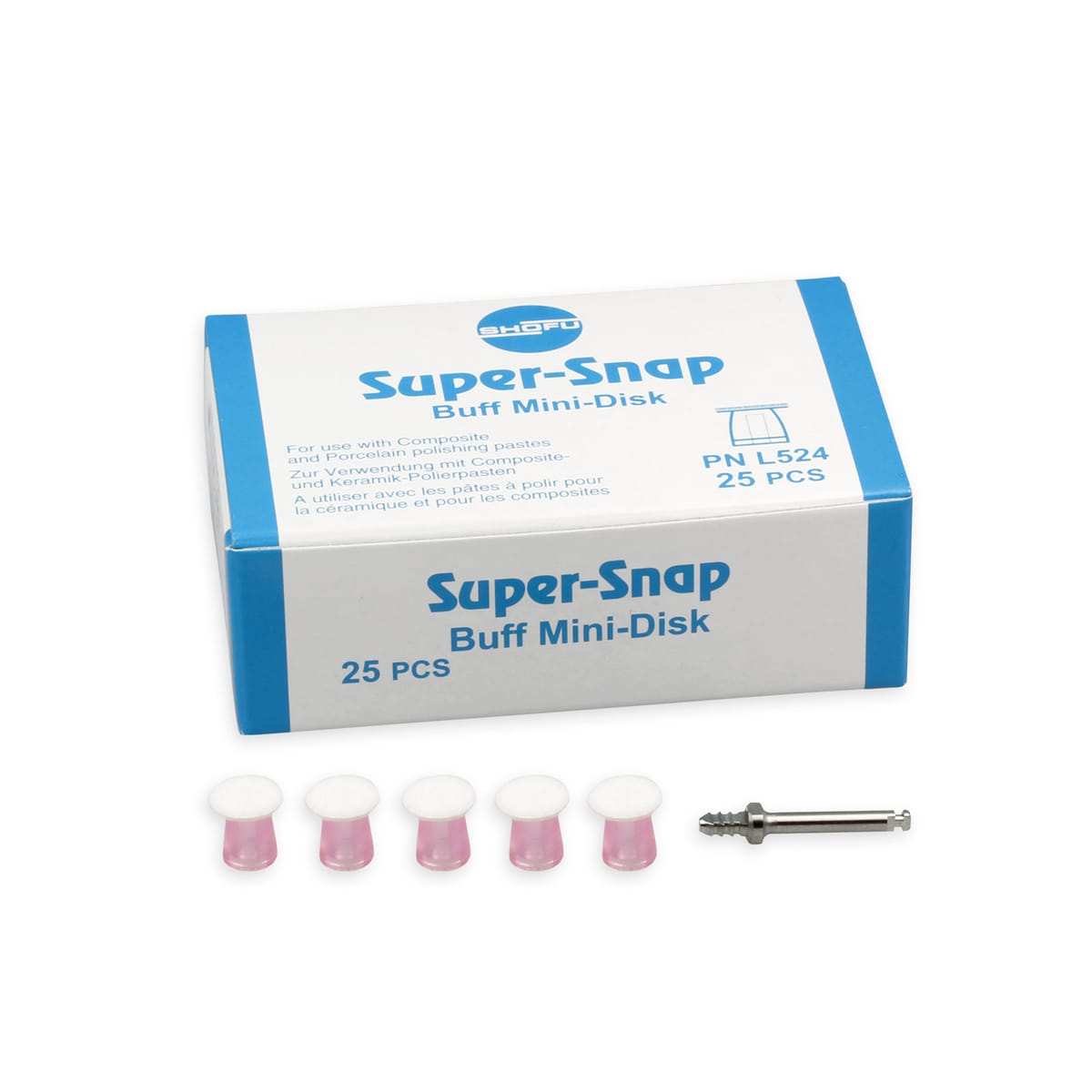 Super-Snap Buff-Scheibe – Shofu Dental, Polierscheiben und -streifen