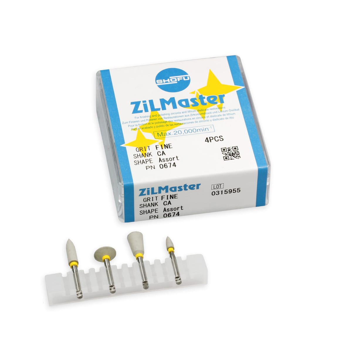 ZiLMaster – Shofu Dental, Polishers