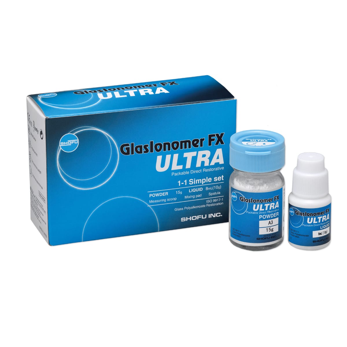 Glasionomer FX Ultra – Shofu Dental, Glasionomerzemente