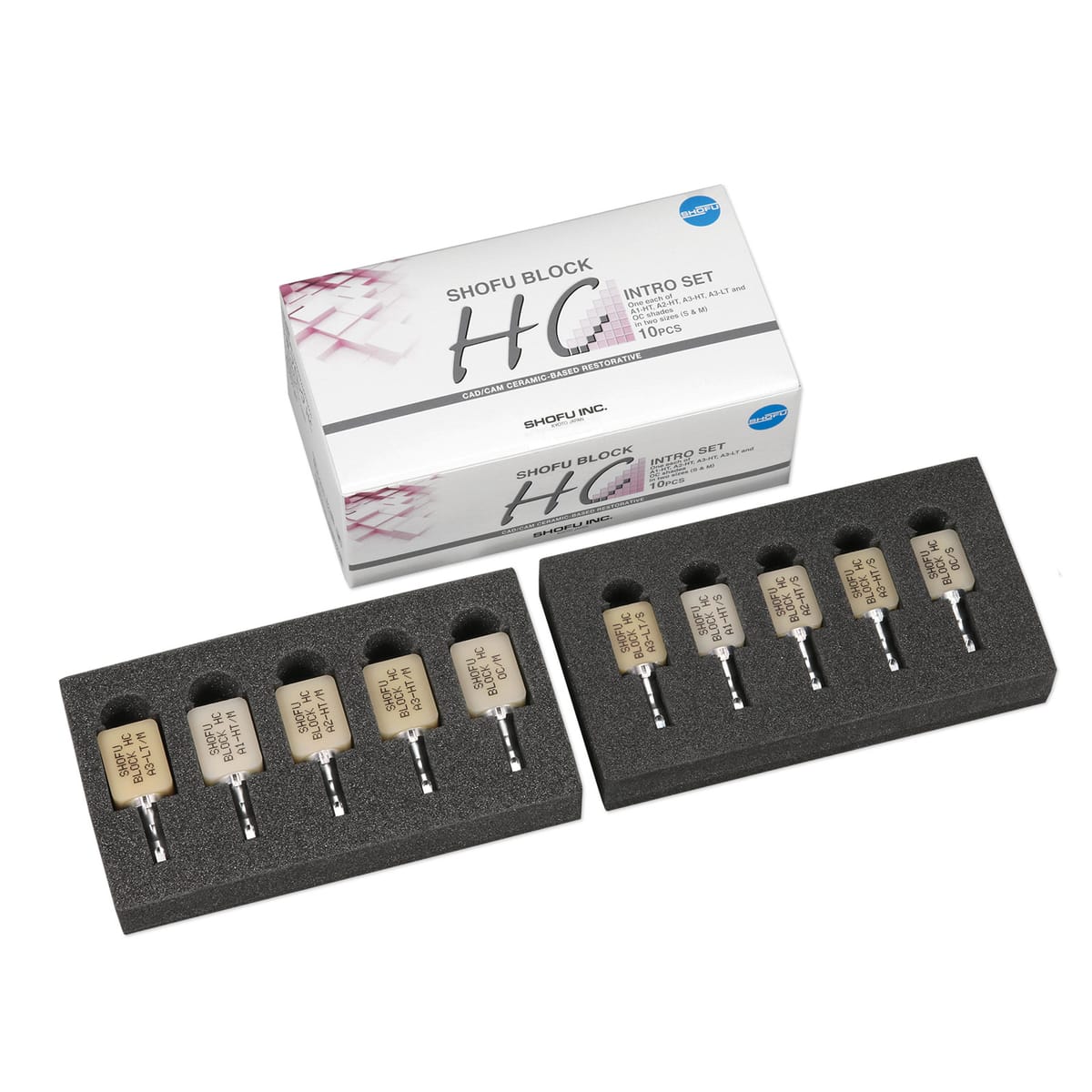 SHOFU Block HC · Disk HC – Shofu Dental, Blocks