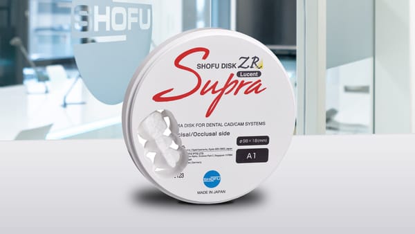 SHOFU DISK ZR Lucent Supra