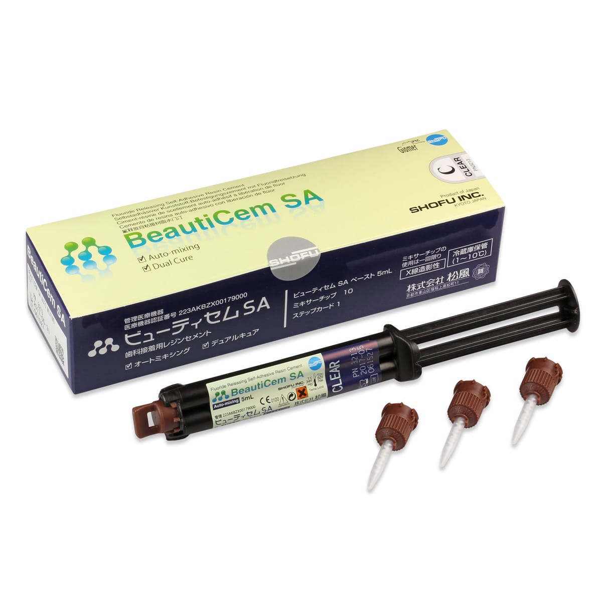 BeautiCem SA – Shofu Dental, Zemente