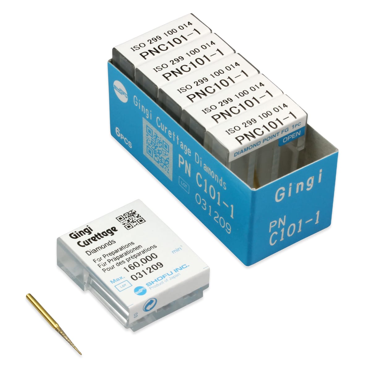 Gingi Curettage Diamanten – Shofu Dental, Diamanten