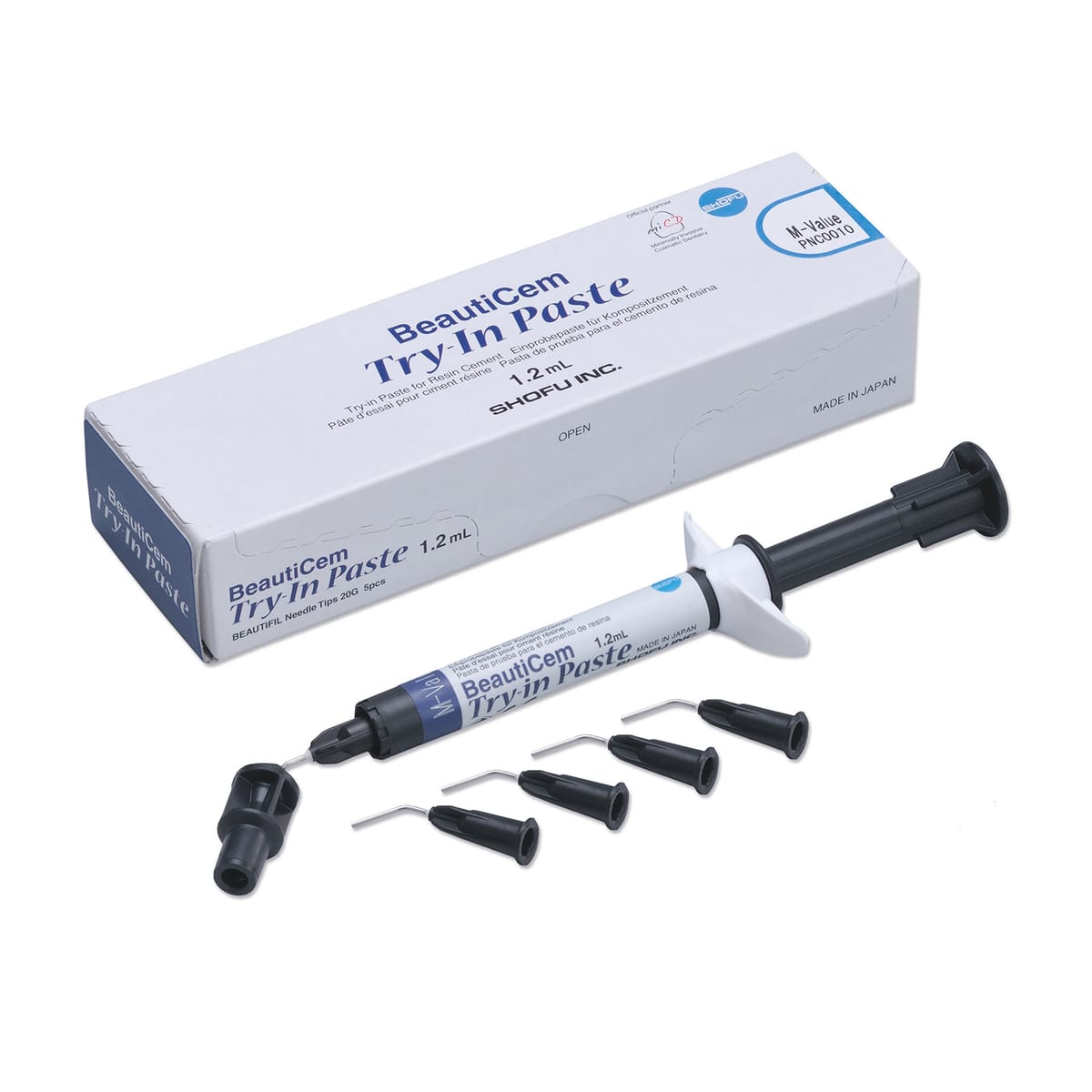BeautiCem Try-In-Paste – Shofu Dental, Zemente