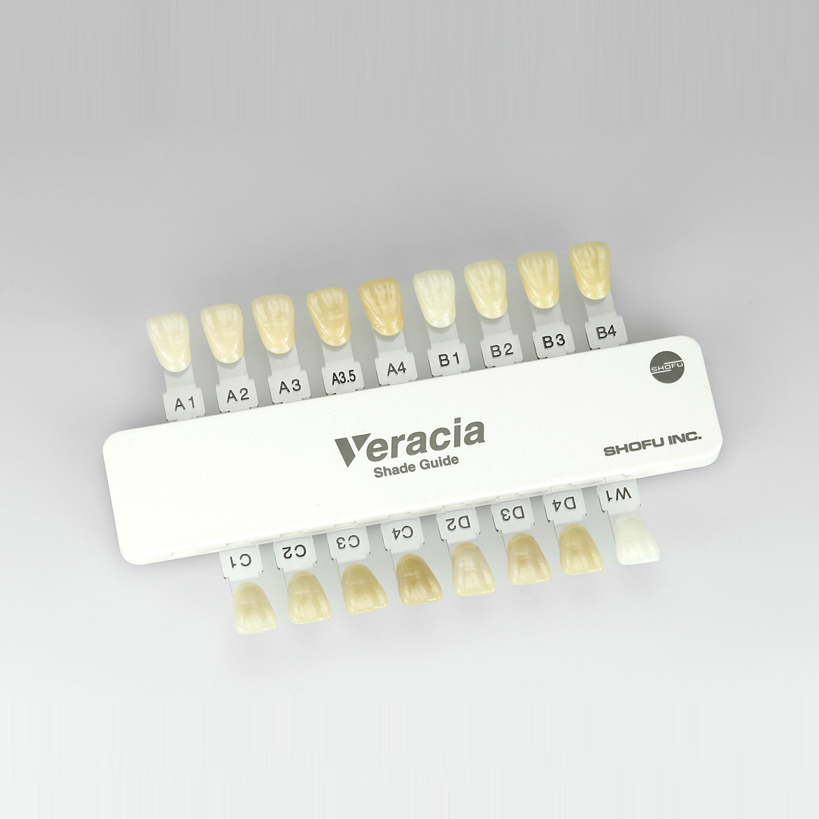 Veracia/Veracia SA Shade guide