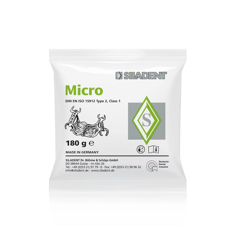 Micro – SILADENT Dr. Böhme & Schöps, Einbettmassen