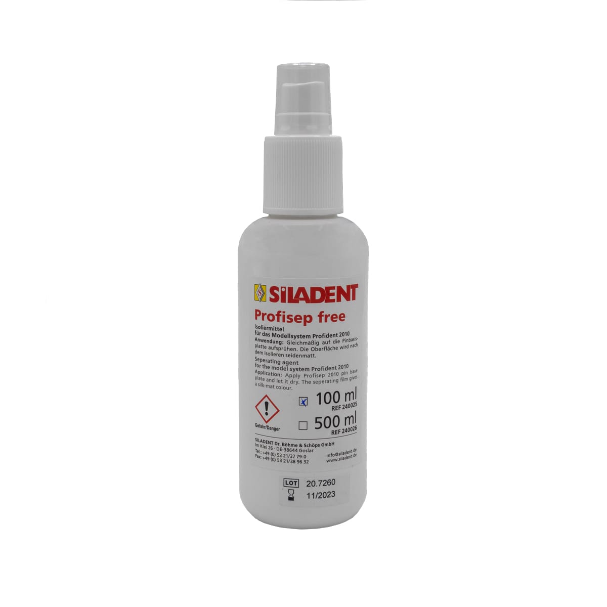 Profisep free – SILADENT Dr. Böhme & Schöps, Insulating, Separating and Fluxing Agents