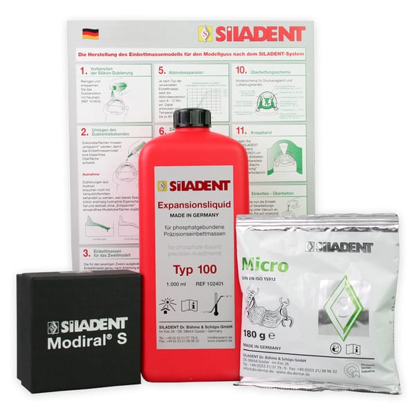 Starterset Modellguss nach SILADENT