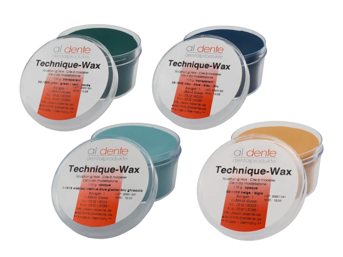 Technique Wax - Modellierwachs, 110 g – SILADENT Dr. Böhme & Schöps, Modellierwachse