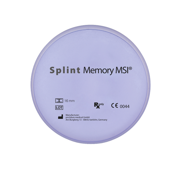 Splint Memory MSI