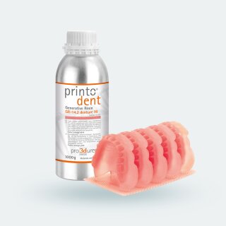 pro3dure printodent® GR-14.2 denture HI – SIPEA GmbH, 3D Printing Resins