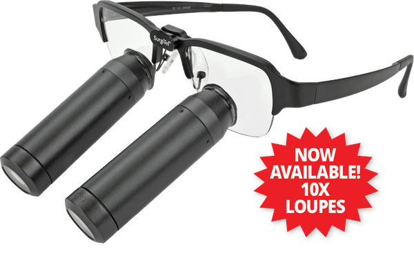 10x Powered UltiView Pro Loupes Free Demo