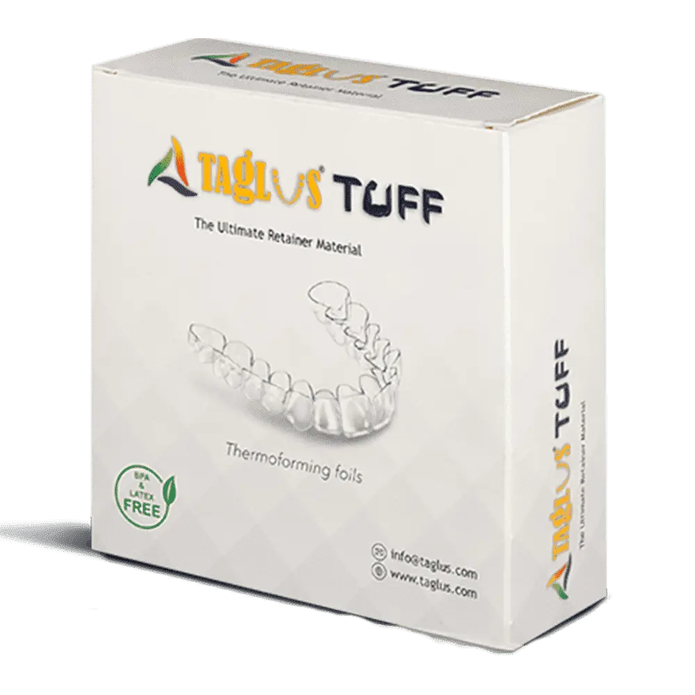 Taglus Tuff – VEDIA SOLUTIONS, Unit of Laxmi Dental Export Pvt Ltd, Clear Aligners