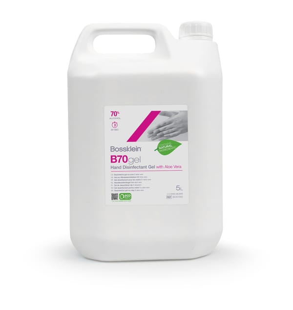 B70gel Hand Disinfectant Gel with Aloe Vera 5L