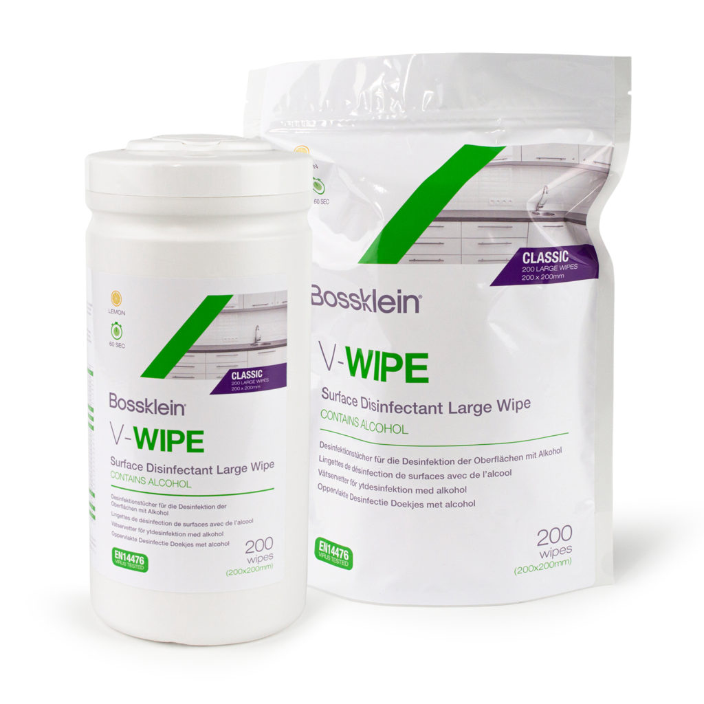 V-WIPE Classic – Topdental Products Ltd., Disinfectant Wipes