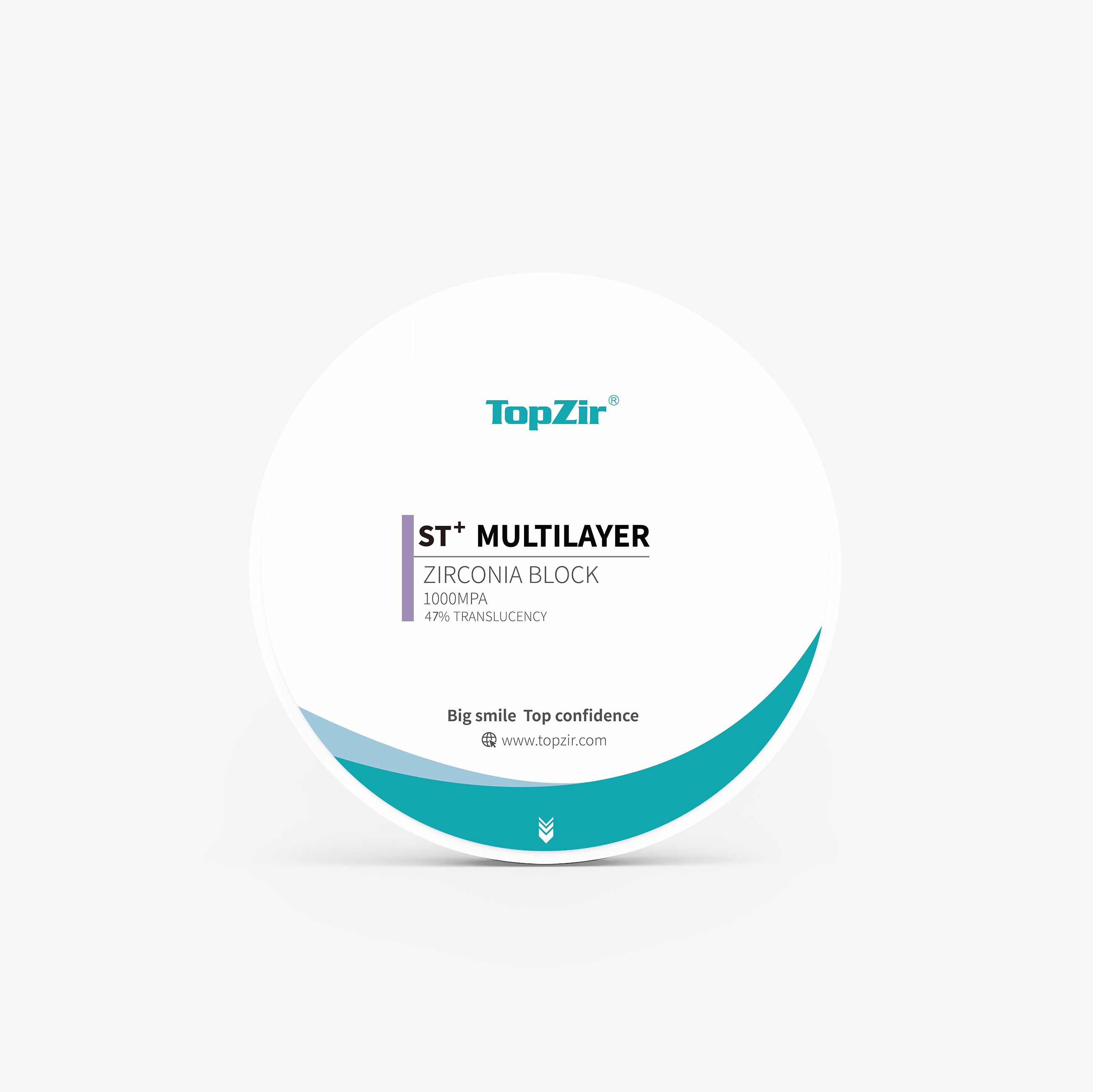 ST plus multilayer dental zirconia block – Topzir Biotech Co.,Ltd, Milling Blocks & Blanks