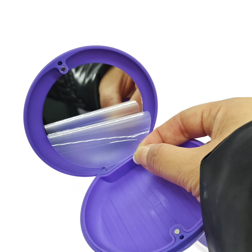 Boîte porte-plaque silicone ronde – Tribest Dental Products Co., Ltd., Produits de soins aux patients